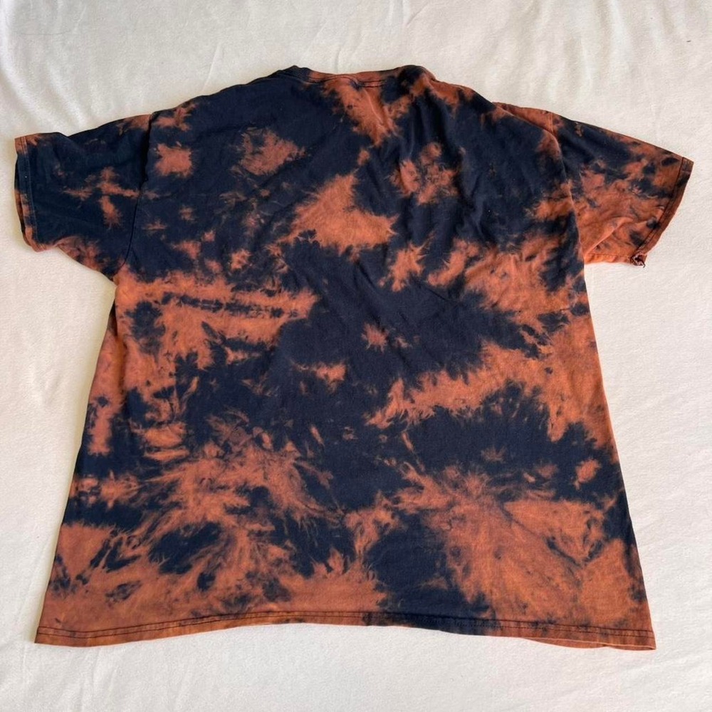 Guns N Roses Tie-Dye Acid Wash Tshirt Cross Y2k Metal 80s Rock Hair Metal - Picture 6 of 6